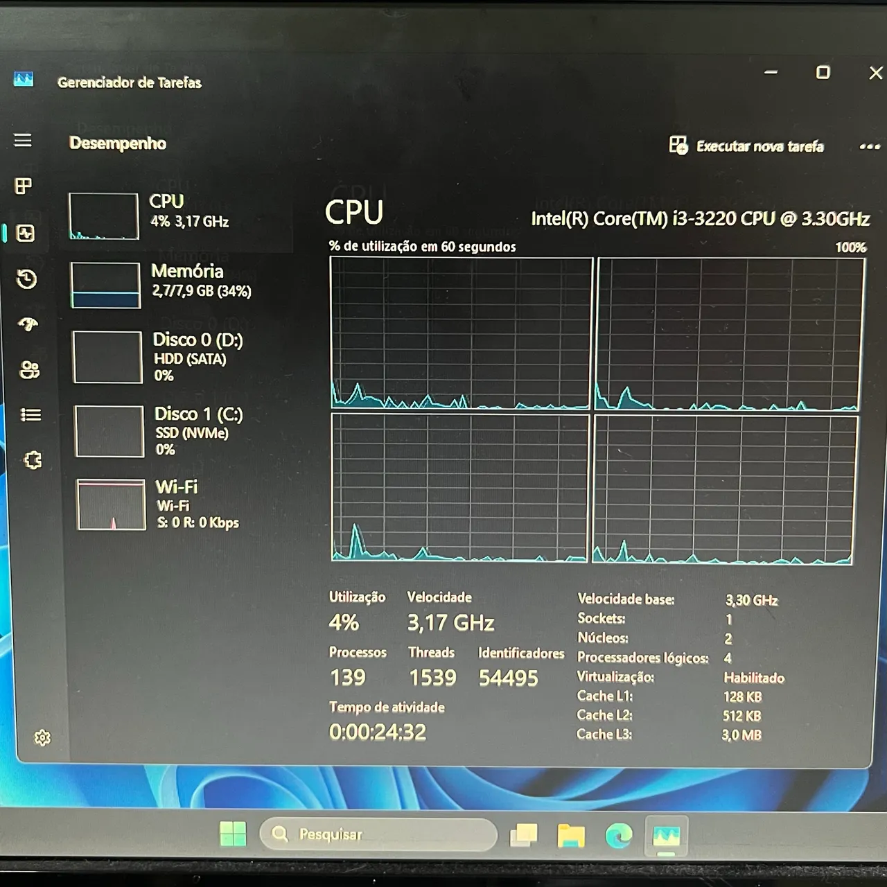 Foto 4 de Desktop Dell Vostro 270S + SSD NVMe + Monitor + Windows 11
